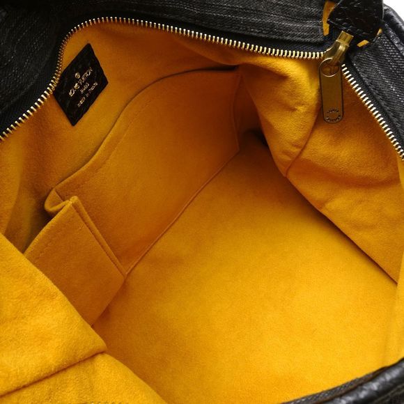 Louis Vuitton Monogram Denim Neo Cabby GM Noir Bag - Picture 7 of 8